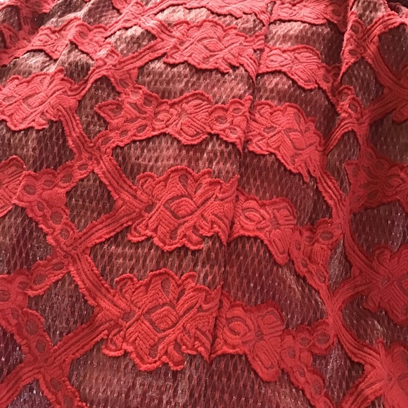 Anthropologie Rubied Lace Dress by Moulinette Soeurs, Size 8 - Picture 6 of 11